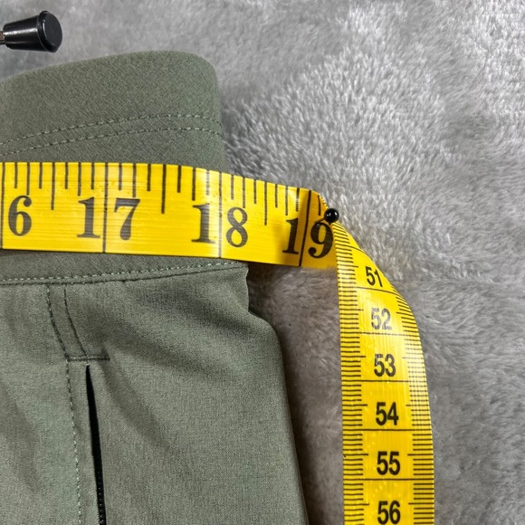 KUHL Freeflex Shorts Women's L Green Outdoors Hiking Comfort Stretch Granola - Picture 7 of 9